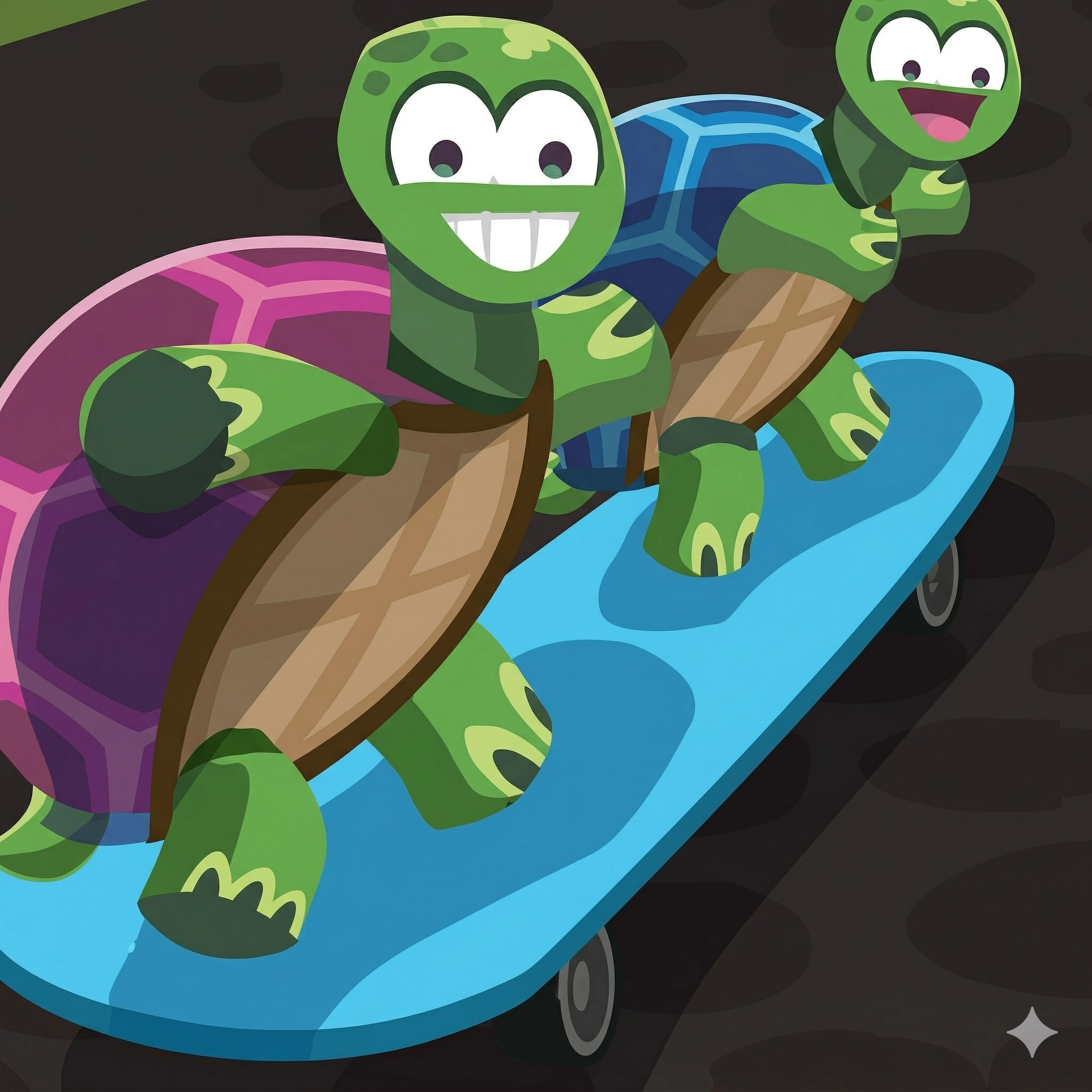 Tandem Turtles
