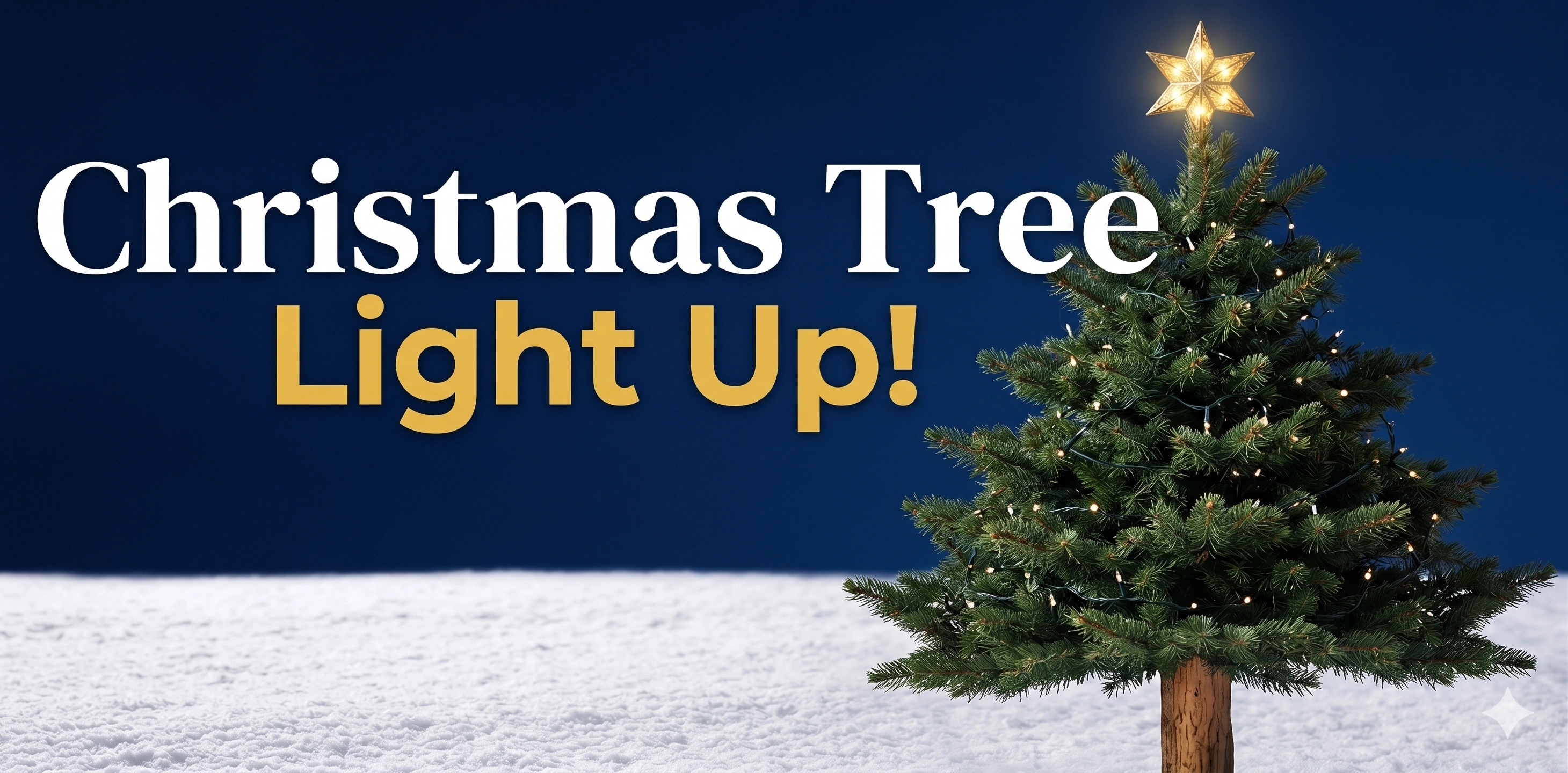 Christmas Tree Light Up